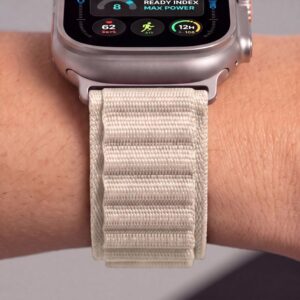 Tech-Protect NYLON PRO Watch 8 / 9 / 10 / 11 / 12 / SE / ULTRA (44 / 45 / 46 / 49 MM) STARLIGHT - Image 8
