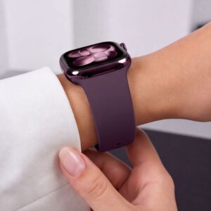 Tech-Protect SILIKONINIS DIRŽELIS WATCH 8 / 9 / 10 / 11 / 12 / SE (40 / 41 / 42 MM) TAMSIAI VYŠNINIS - Image 8
