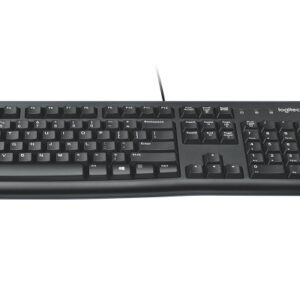 Logitech MK120 Combo Laidinė klaviatūra + pelė, USB, US Int, Juoda - Image 2