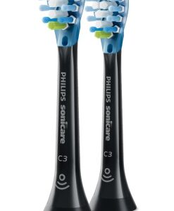Philips Sonicare C3 Premium Plaque Defence HX9042/88 Sonic Dantų šepetėlio galvutės, Juoda - Image 1