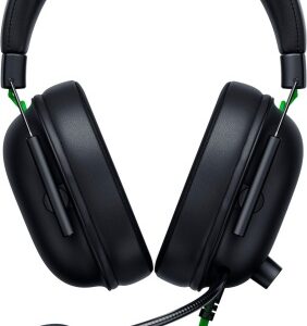 Razer BlackShark V2 X Laidinės žaidimų ausinės, Juoda/Žalia - Image 3