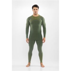 Vyriški termo apatiniai VIKING Altis Man Set Merino tamsiai žali L - Image 2