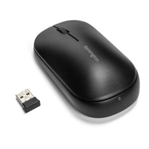 Kensington SureTrack Dual Belaidė pelė, RF Wireless + Bluetooth, 2400 DPI, Juoda - Image 2