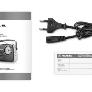 Radijas REAL-EL X-540 juodos spalvos - Image 9