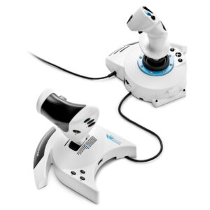 Thrustmaster T.Flight Hotas One Microsoft Flight Simulator Edition Juoda, Balta USB Vairasvirtė + variklio valdymo svirtis Analoginis / skaitmeninis PC, Xbox One, Xbox One S, Xbox One X - Image 3