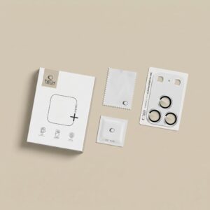 KAMEROS APSAUGA Tech-Protect CAMFULL FIT+ iPhone 18 PRO MAX SILVER - Image 9