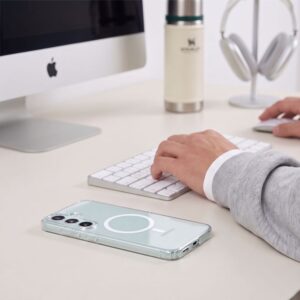 Tech-Protect FLEXAIR HYBRID MagSafe Galaxy S26 FE SKAIDRUS DĖKLAS - Image 9