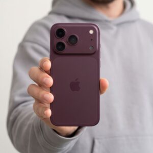 KAMEROS APSAUGA Tech-Protect CAMFULL FIT+ iPhone 18 PRO BURGUNDY - Image 8