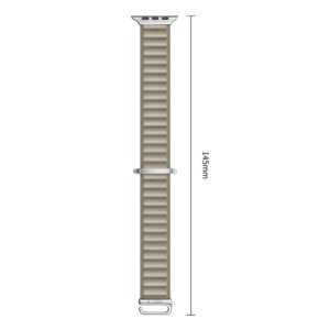 Tech-Protect NYLON PRO Watch 8 / 9 / 10 / 11 / 12 / SE / ULTRA (44 / 45 / 46 / 49 MM) TITANO/ALYVINĖ - Image 9