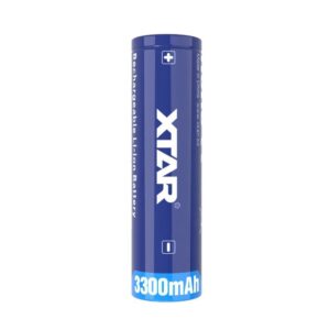 XTAR 18650 3,6 V ličio jonų 3300 mAh baterija su apsauga - Image 2