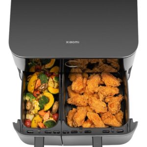 Xiaomi MAF-D1001 Dvigubas 10 L Autonominės 2700 W Karšto oro gruzdintuvė Juoda - Image 2