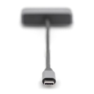 Digitus DA-70825 USB ekrano adapteris 4096 x 2160 pikseliai Pilka - Image 2