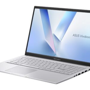 ASUS Vivobook 15 X1504MA-BQ173W „Core 5 320“, 15,6 colių FHD IPS lygio ekranas, 60 Hz, 250 nits, AG, 16 GB DDR5, 512 SSD, „Intel Graphics“, „WiFi 6+BT“, 720p kamera, 42 WHrs, „Win11“, „Cool Silver“ - Image 3