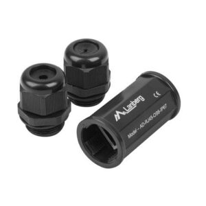Lanberg AD-RJ45-OS6-IP67 kabelių lizdinio / kištukinio jungčių tipo keitiklis RJ-45 Juoda