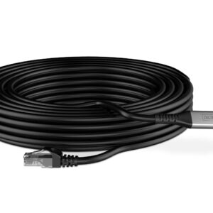 Digitus AK-300600-100-S tinklo kabelis Juoda 10 m Cat6a S/FTP (S-STP) Turas - Image 3