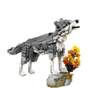 LEGO CREATOR 3 IŠ 1 31393 Miško gyvūnai: Pilkasis vilkas - Image 3