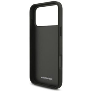 AMG odinis dėklas su įspaustu logotipu ir linijomis, skirtas iPhone 18 Pro Max / 17 Pro Max – juodas - Image 7