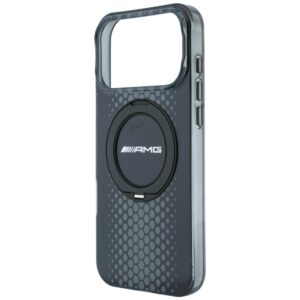 AMG IML dvigubo sluoksnio „Urban Line“ dėklas su žiediniu stovu ir „MagSafe“ funkcija, skirtas iPhone 18 Pro Max / 17 Pro Max, juodas - Image 6