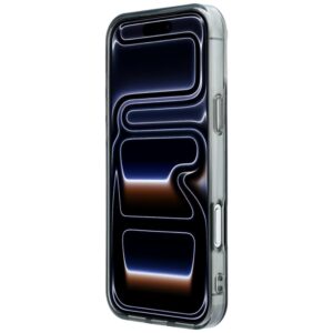 Dėklas AMG IML Transparent Bicolor Block MagSafe, skirtas iPhone 18 Pro Max / 17 Pro Max, juodas - Image 5