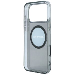 Dėklas AMG IML Transparent Bicolor Block MagSafe, skirtas iPhone 18 Pro Max / 17 Pro Max, juodas - Image 7