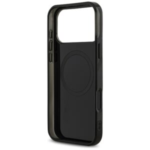 AMG IML dvigubo sluoksnio rombų rašto MagSafe dėklas, skirtas iPhone 18 Pro Max / 17 Pro Max – juodas/raudonas - Image 7