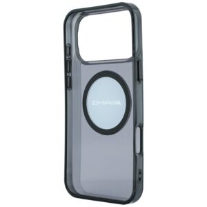 Dėklas AMG IML Transparent Bicolor Block MagSafe, skirtas iPhone 18 Pro Max / 17 Pro Max, juodas - Image 7