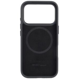 Dėklas Audi Sport Synthetic Leather MagSafe, skirtas iPhone 18 Pro / 17 Pro, juodas - Image 4
