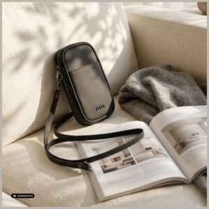 Telefono krepšys Audi GT Microfiber juodas - Image 6