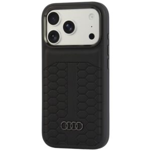 Audi odinis dėklas MagSafe, skirtas iPhone 18 Pro / 17 Pro, juodas - Image 3