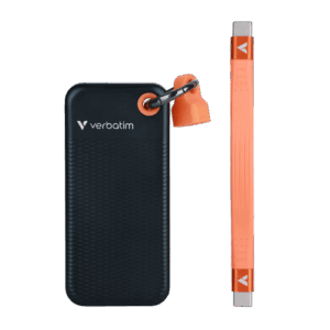Verbatim 32193 Išorinis SSD diskas 1TB, USB-C 3.2 Gen 2, M.2, iki 1000MB/s, Juoda/Oranžinė - Image 3