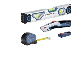 BOSCH RANKINIS ĮRANKIS MEASURE MARK CUT RINKINYS