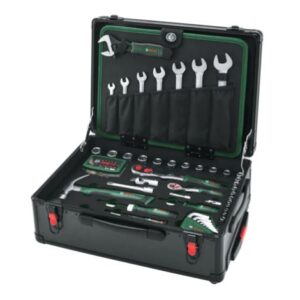 BOSCH RANKINIŲ ĮRANKIŲ RINKINYS LAGAMINE 119 DALIŲ