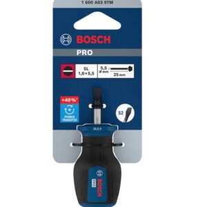 BOSCH TRUMPAS ATSUKTUVAS SL1,0 x 5,5 x 25mm /PRO