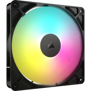 Corsair RS140 ARGB Kompiuterio korpusui Ventiliatorius 14 cm Juoda 1 vnt