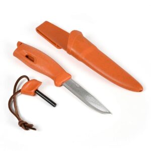 Light My Fire Swedish FireKnife Rinkinys kibirkštiniam ugnies įkūrimui Oranžinė - Image 1