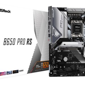 Asrock B650 Pro RS AMD B650 AM5 lizdas ATX