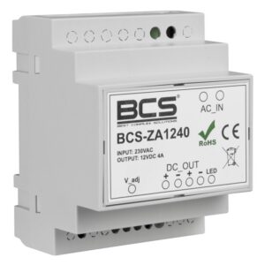 BCS BCS-ZA1240 maitinimo blokas TS35 DIN Balta - Image 2