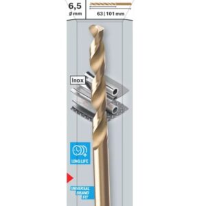 BOSCH GRĄŽTAS METALUI HSS-Co 6,5/63mm /1vnt. Kopija - Image 1