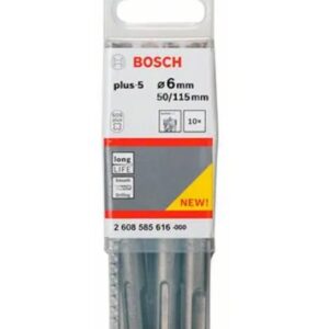 BOSCH SDS PLUS grąžtas 6 x 110mm PLUS-5 /10vnt. - Image 1
