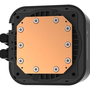 DeepCool LQ360 ULTRA ARGB Procesorius Aušinimo skysčiu rinkinys 12 cm Juoda - Image 2