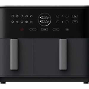 Xiaomi MAF-D1001 Dvigubas 10 L Autonominės 2700 W Karšto oro gruzdintuvė Juoda