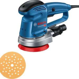 Bosch GEX 34-125 Orbitinis šlifuoklis 12000 RPM 24000 OPM Mėlyna 340 W