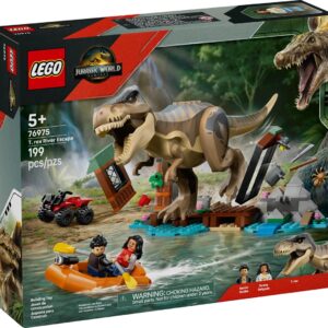 LEGO JURASSIC WORLD 76975 T-Rex upės pabėgimas