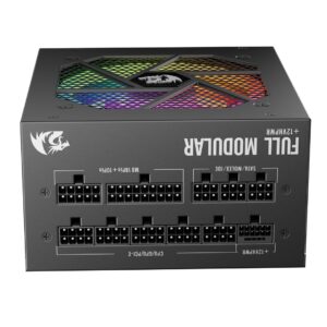 REDRAGON GC-PS007-1-V2 850W 80 Plus Gold LED maitinimo blokas Juoda - Image 2