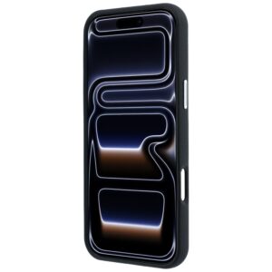 BMW Sign Deboss Quilted Metal Logo MagSafe dėklas, skirtas iPhone 18 Pro / 17 Pro, juodas - Image 5