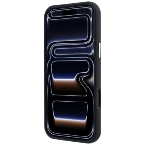 BMW Sign Deboss Quilted Metal Logo MagSafe dėklas, skirtas iPhone 18 Pro / 17 Pro, bordo spalvos - Image 5