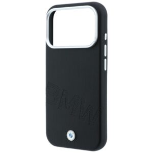 BMW Sign Inclined Deboss Letters MagSafe dėklas, skirtas iPhone 18 Pro Max / 17 Pro Max, juodas - Image 6