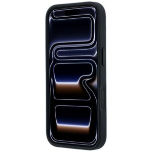 Dėklas BMW M Kevlar Red Print Ring Metal Logo MagSafe, skirtas iPhone 18 Pro / 17 Pro, juodas - Image 5