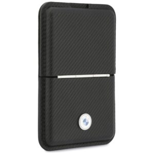 Piniginė BMW Carbon Metal Logos MagSafe juoda - Image 4