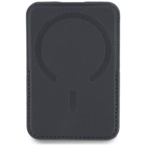 Piniginė BMW Carbon Metal Logos MagSafe antracito spalvos - Image 5